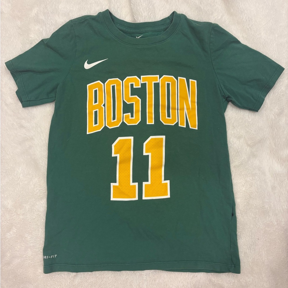Nike Boston #11 Green Dri-Fit Tee